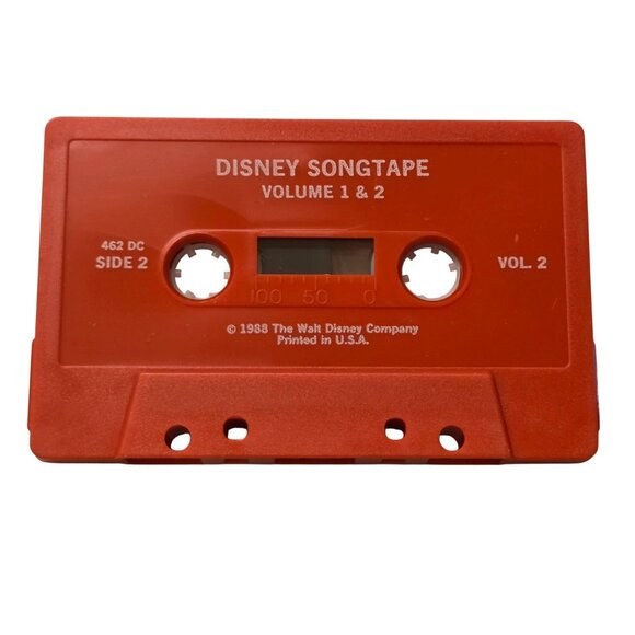 Disney Song Tape The Best Of Disney Volumes I and II 1988 25 Beloved Tracks - Picture 7 of 7
